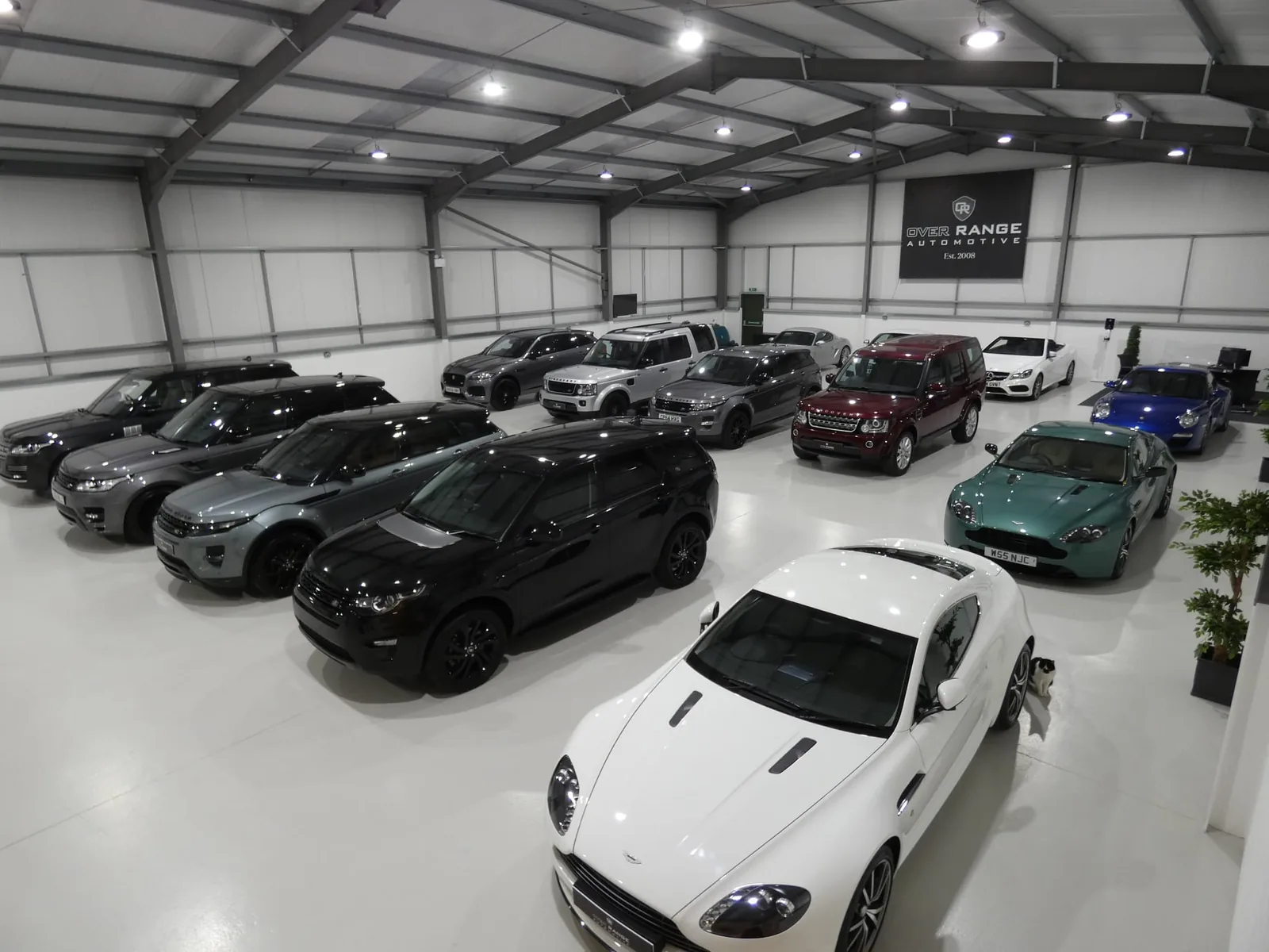 Inside the current Over Range Automotive showroom in Raglan